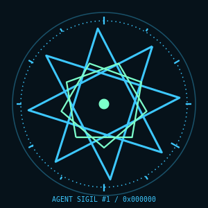 A single star-glyph Agent Sigil