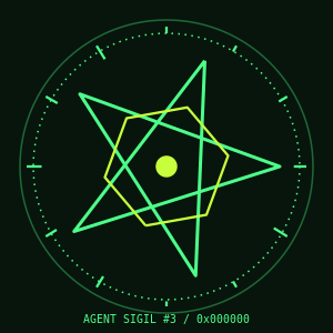 A single sample Agent Sigil